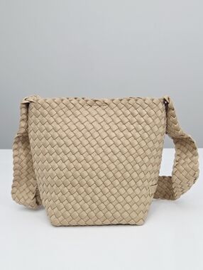NEW NAGHEDI LAGUNA CROSSBODY BAG - CAMEL TAN